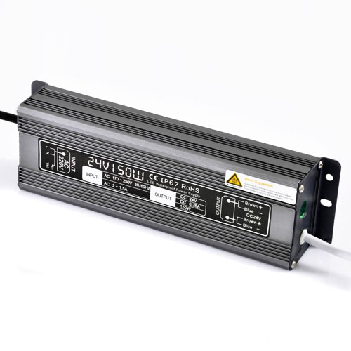 150W6.25A DC24V Constant Voltage Outdoor Waterproof IP67 Switching LED Driver Transformer Power Supply For LED Light Strips 150W6.25A DC24V Constant Voltage Outdoor Waterproof IP67 Switching LED Driver Transformer Power Supply For LED Light Strips